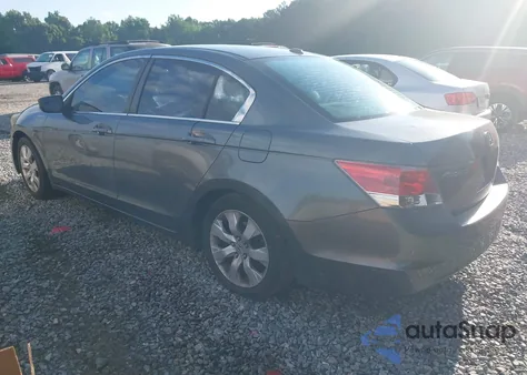 2009 Honda Accord 2.4 Ex-L из США, поврежденный, VIN 1HGCP26809A101596